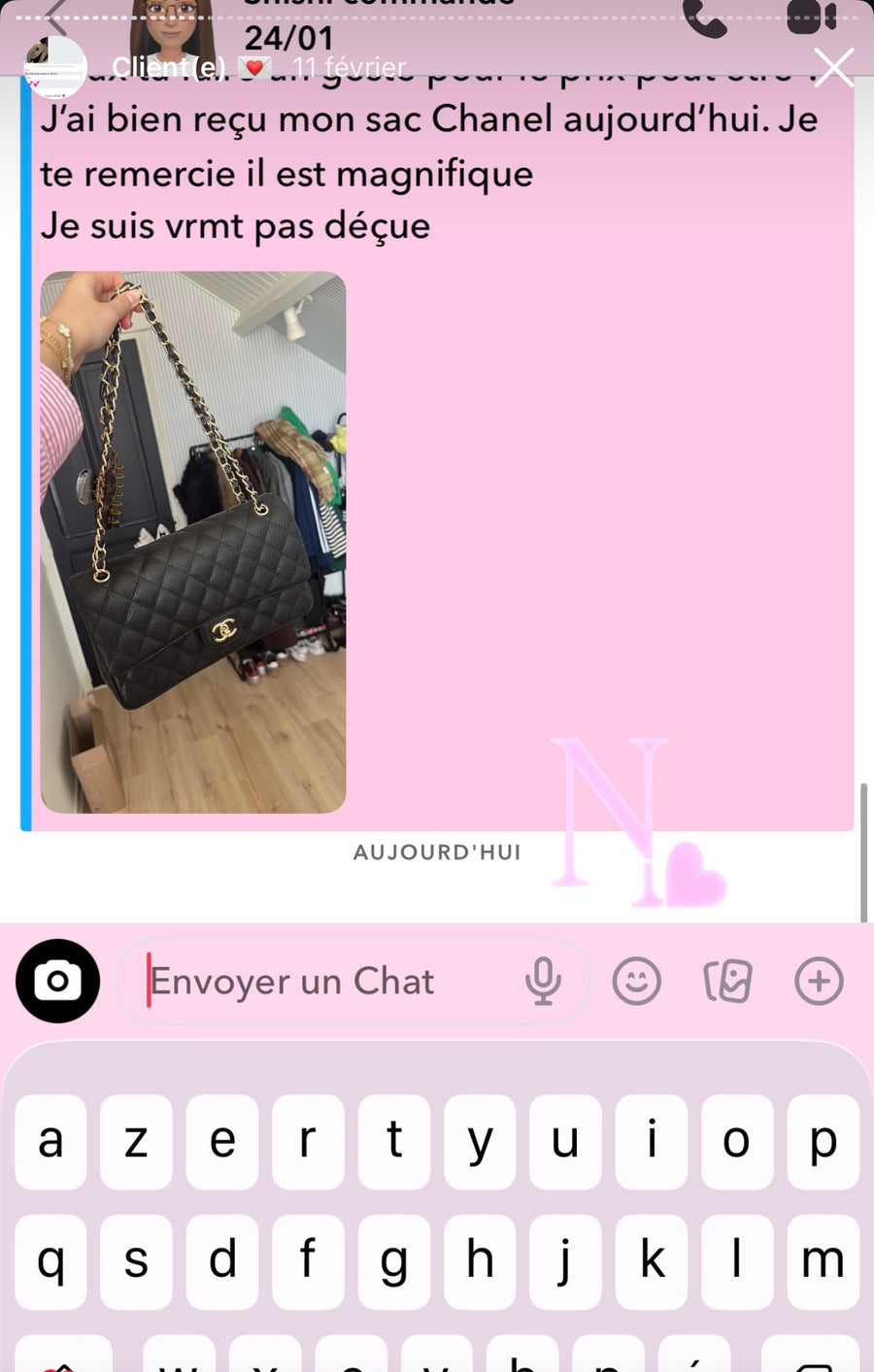 Avis client NANA